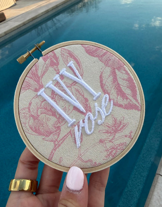 Custom Name Hoop