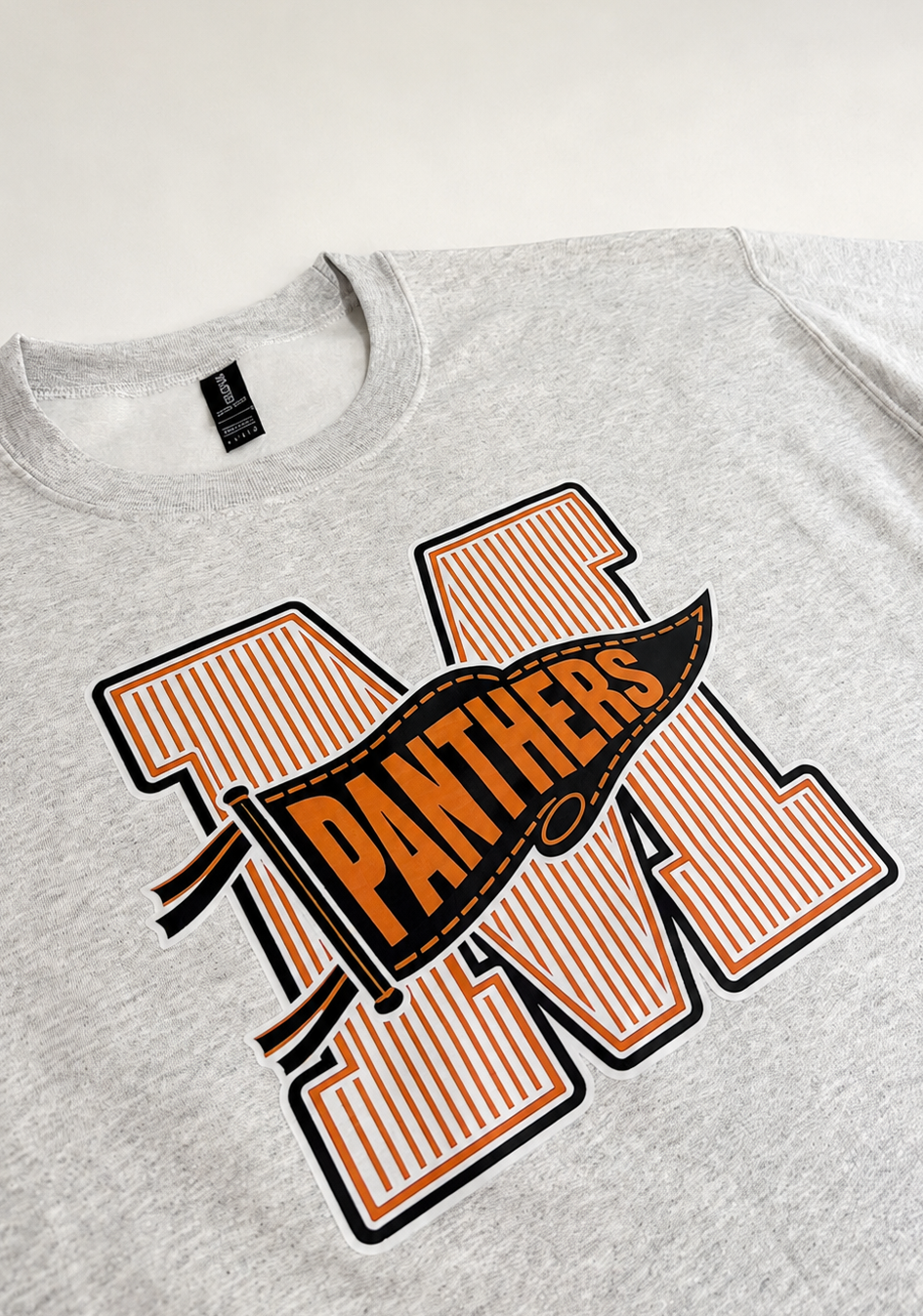 Custom School Pennant Crewneck