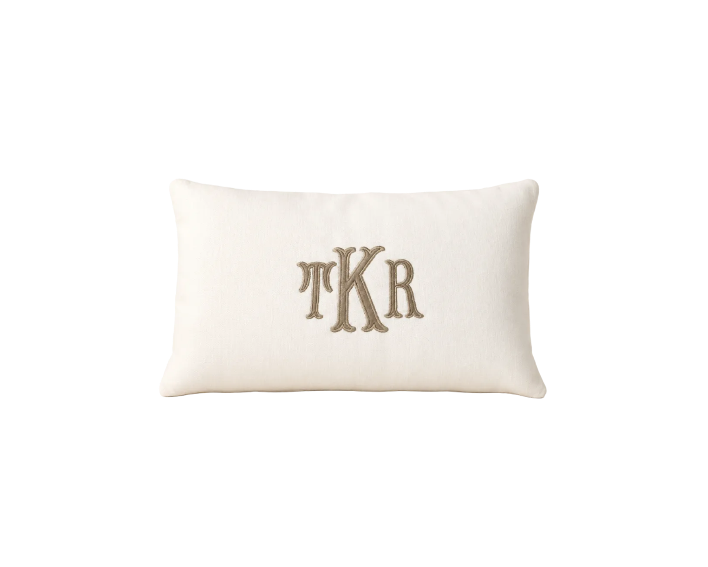 Custom Monogram Pillow