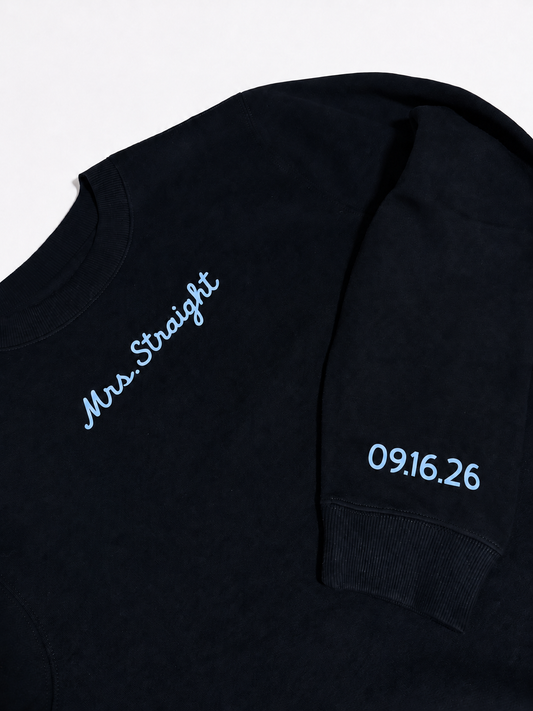 Personalized Bride-to-Be Crewneck