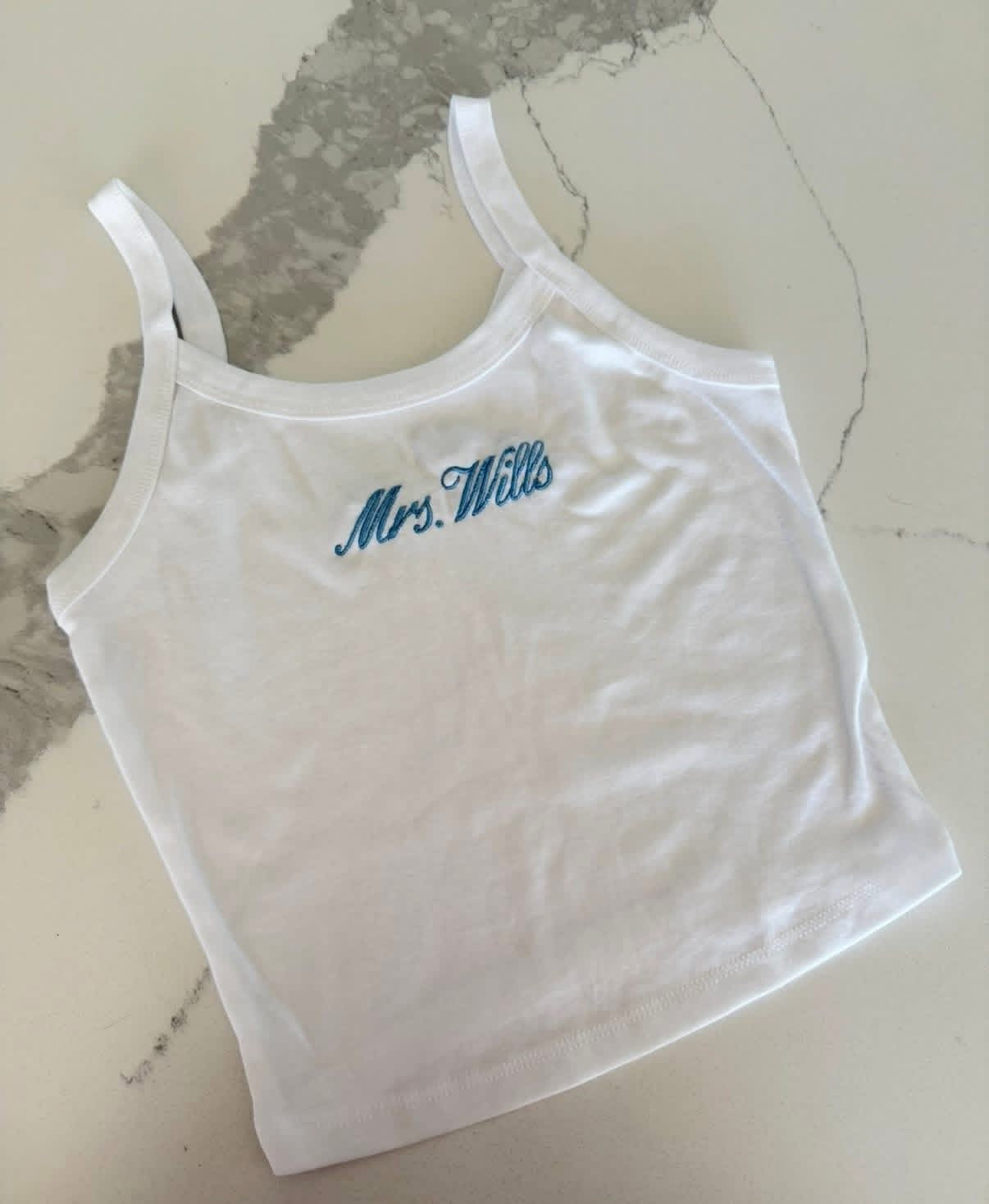 Custom Embroidered Tank