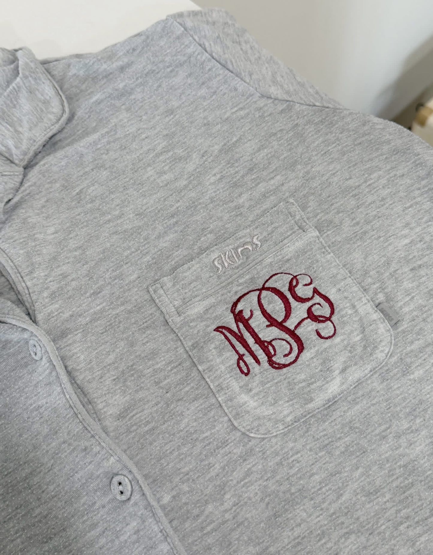 Embroidered Pj's